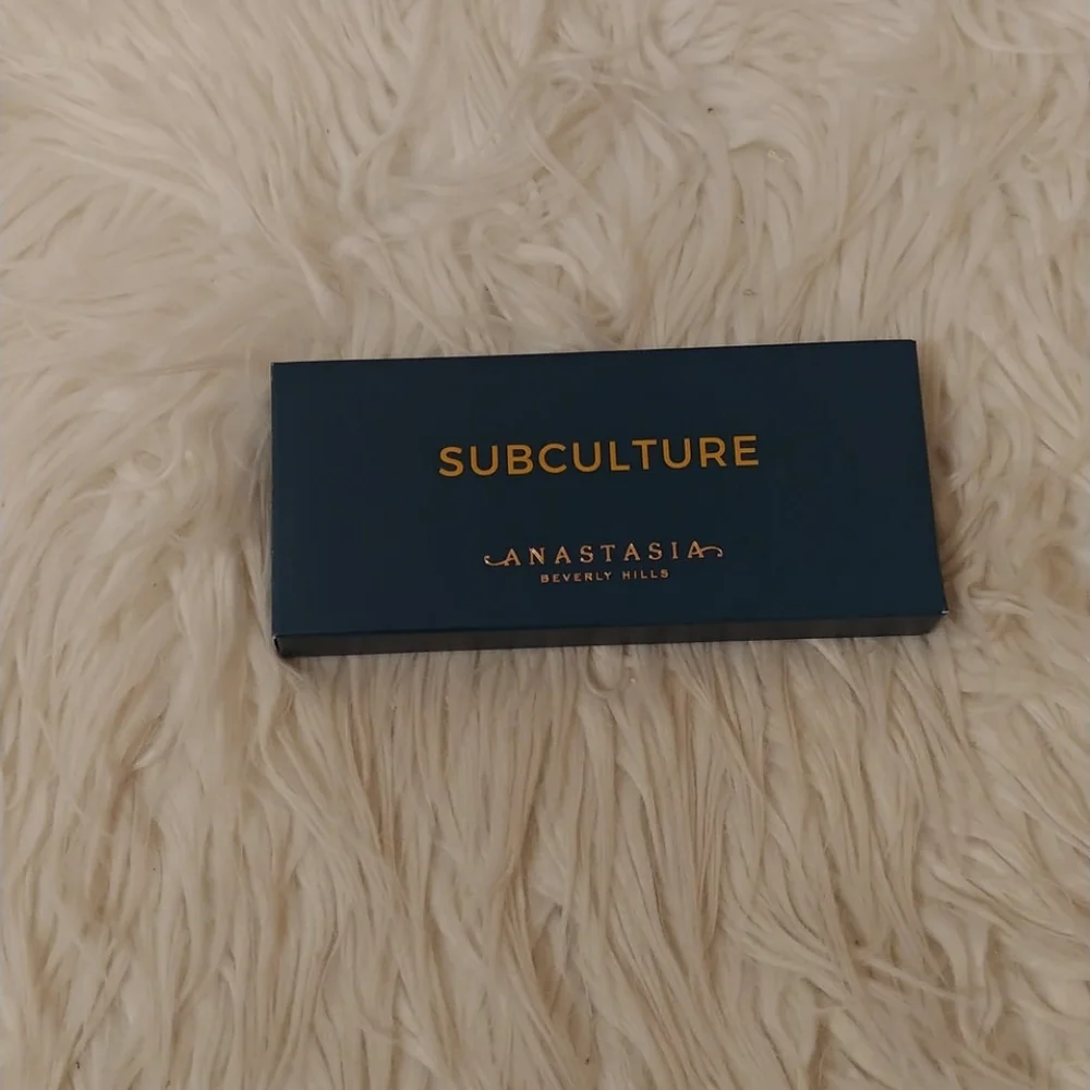 💖FIRM! NWT ANASTASIA BEVERLY HILLS SUBCULTURE EYESHADOW PALATTE (DISCONTINUED)